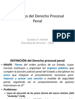 1 FUNCIONES del Proceso Penal  clase 1