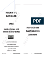 Preguntas Tipo Cuestionarios: Preguntas Test Clasificadas Por Apartados