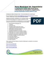 Informaçao Sobre Materiais Do Informaçao Sobre Materiais Do Pna - Politica Nacional de A Lfabetizaçao Lfabetizaçao