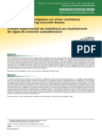 Experimental Investigation On Shear Resistance of Self-Consolidating Concrete Beams