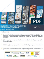 Panorama Industrie Pharmaceutique Et Biotechnologies de Sante Nov 2021