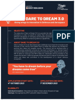 DRDO Dare To Dream Flyer - 3.0 - Brochure
