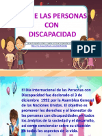 Día de Las Personas CON Discapacidad: Abra El Siguiente Enlace y Realice en Línea La Siguiente Actividad