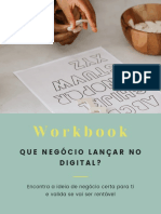 Workbook - Que Negócio Lançar No Digital