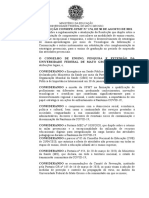 Ministério Da Educação Universidade Federal de Mato Grosso