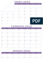 Presentación CALENDARIO PARA RELLENAR