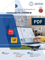 Brochure Planificación Primavera P6 y Power Bi 13 de Enero