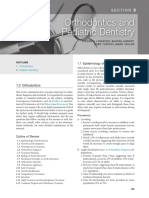 Orthodontics and Pediatric Dentistry