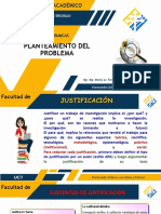 Planteamiento Del Problema: Facultad de Ciencias Administrativas Y Economicas