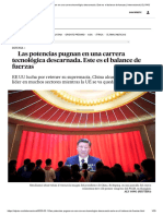 Las Potencias Pugnan en Una Carrera Tecnológica Descarnada. Este Es El Balance de Fuerzas - Internacional - EL PAÍS