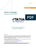Tiktok'S Ai Strategy:: Bytedance'S Global Ambitions