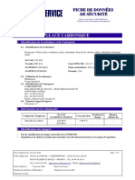 Glace Carbonique: Fiche de Données de Sécurité