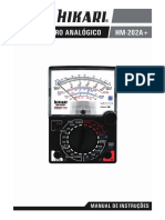 21N077 Manual Multimetro Digital HM 202a