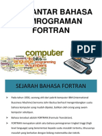 Materi 1 - Pengantar Bahasa Pemrograman Fortran