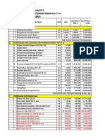 Bills of Approximate Quantity Bangunan Gudang Dan Perkantoran 48 X 17 M PT Sarana Mina Utama Abadi