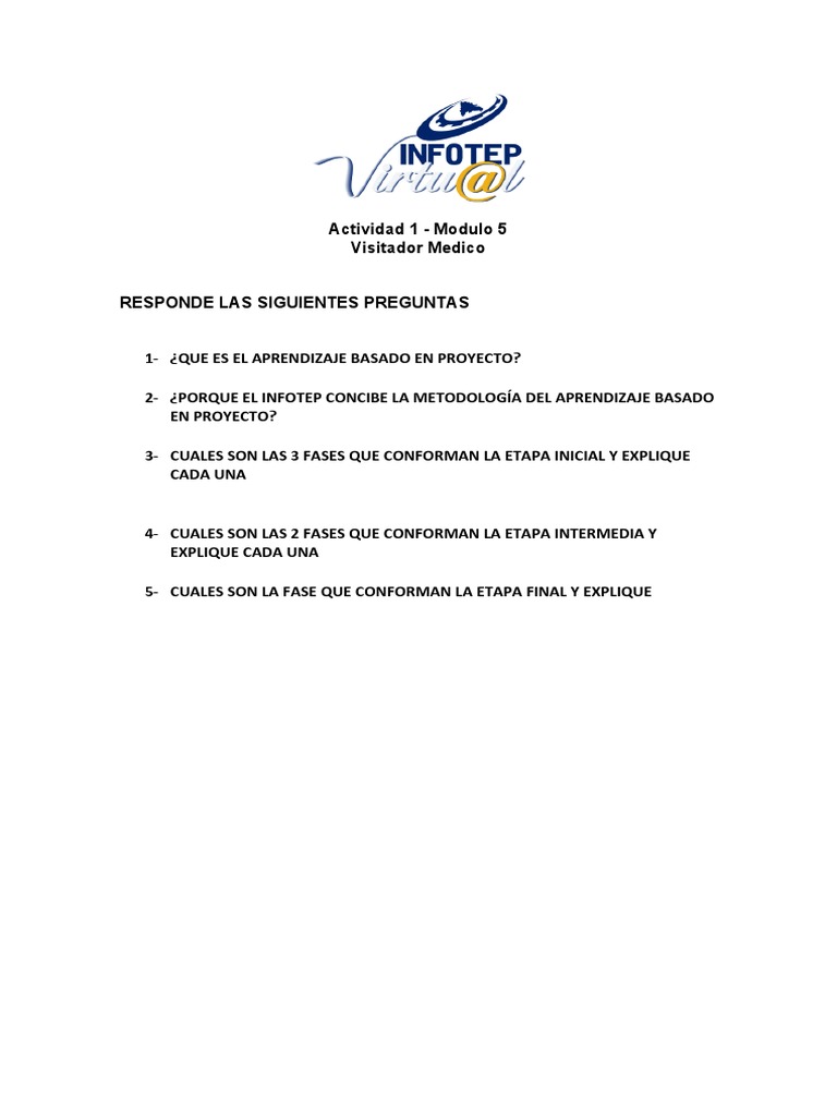 Actividad 1 Modulo 5 Pdf