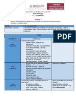 Plan de Trabajo 1° Diagnostico 2020 - 2021 (24 Agosto-11 Septiembre)