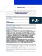 Portfólio Individual Projeto de Extensão I - Podologia 2023 - Programa de Contexto À Comunidade.