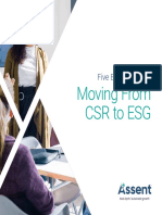 Five Best Practices: Moving from CSR to ESG