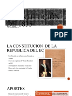 La Constitución de 1835