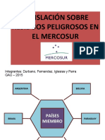 Legislación Sobre Residuos Peligrosos en El Mercosur