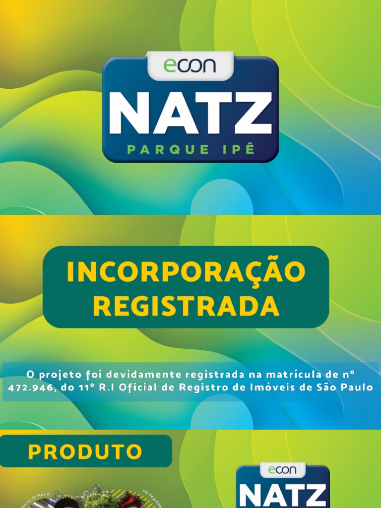 NATZ PARQUE IPÊ - Produto | PDF