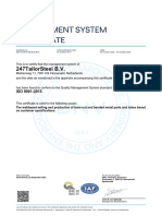 Iso 9001 Certificate