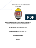 Manual de BPM - Productos Agroindustriales