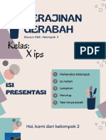 Kerajinan Gerabah: Disusun Oleh: Kelompok 2