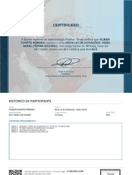VILMAR DUARTE PEREIRA - Certificado Lei Nova Licitações
