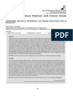 Analisis Topografi Dalam Penentuan Jalur Evakuasi Tsunami Di Kota Padang