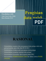 Pengisian Data Pajsk Offline 2019