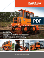 Rail King Service Rental Equipment Parts