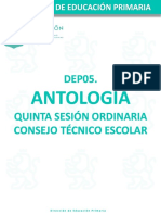 DEP05 - Antología de La 5a Sesión Del CTE