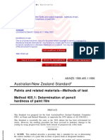 AS NZS 1580.405.1-1996 Paints and Related Materials - Methods of Test - Determination of Pencil Hardness of Paint Film