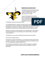 Beneficios de Ser Scout