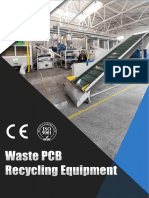E Waste PCB Recycling Line
