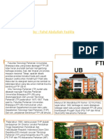 Sejarah dan Perkembangan FTP UB