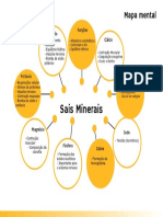 Sais Minerais: Mapa Mental