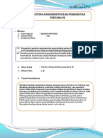 Peristiwa Pemenbentukkan Pemerintah Pertama Ri: 1. Identitas