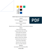 Manual de Manipulación y Conservación de Alimentos