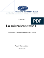 cours de la microéconomie I semestre 1 (1)