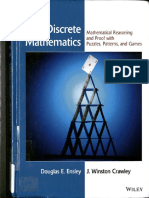 Discrete Mathematics - Mathematical Reasoning and Proof With Puzzles, Patterns, and Games