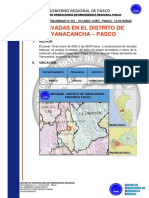021 Reporte Preliminar #021 - Yanacancha - Nevadas
