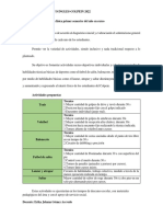 Proyecto Educación Física Primer Semestre Del Año en Curso