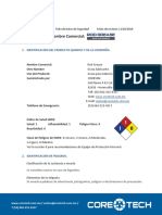 Nombre Comercial:: 1. Identificación Del Producto Quimico Y de La Compañía