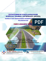 Dokumen KSO - Konsultan Manajemen Pembinaan Wilayah Kalimantan