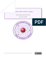 I. E .S Ángel Cor Ell A: Comandos Latex en Física Y Química