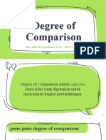 Degree of Comparison: Rizky Allivia Larasati Haibar, S. Pd. - SMP N 1 Bantul