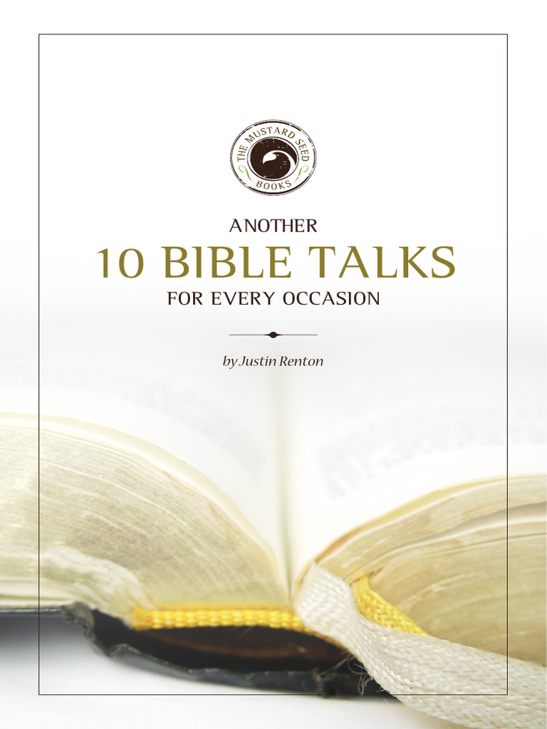 Another 10 Bible Talks | PDF | Jonah | Jesus
